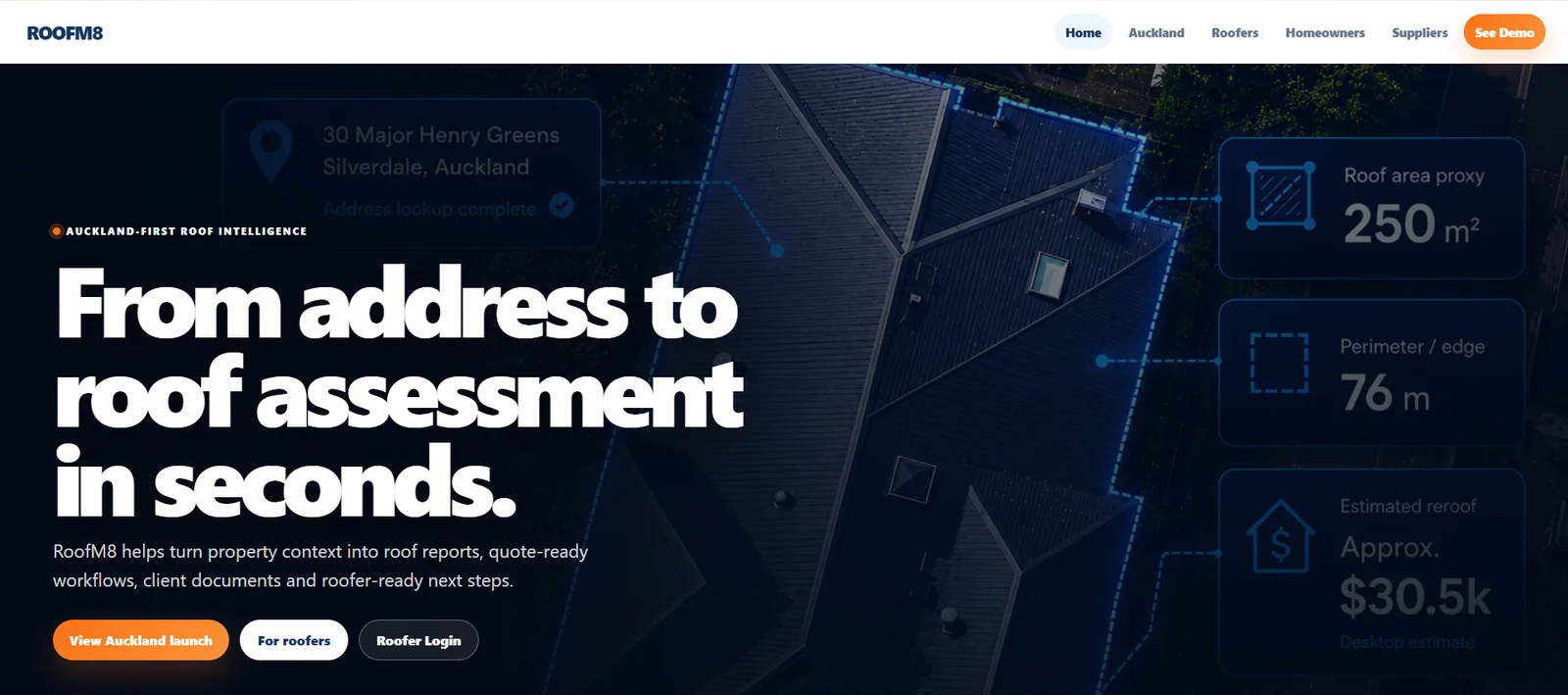 RoofM8 project preview