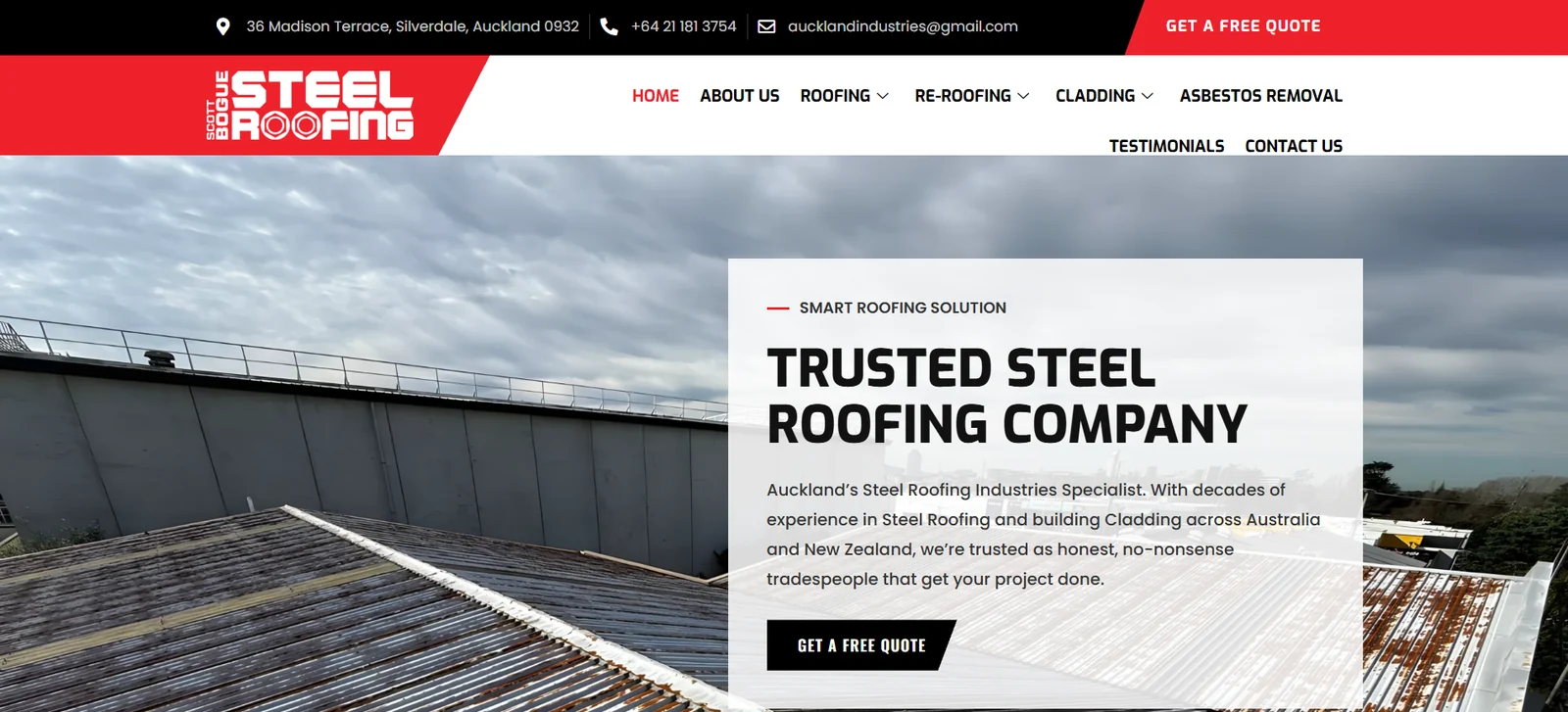 Steel Roofing project preview